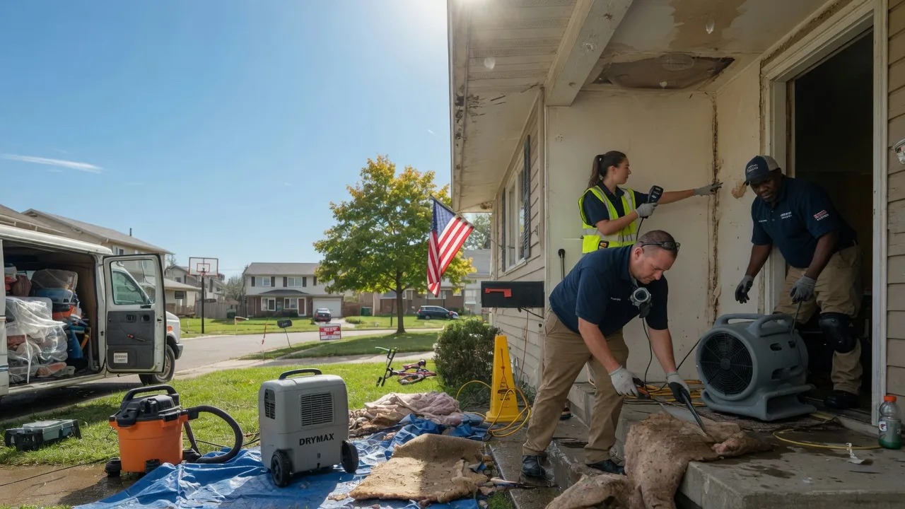 Water Damage Restoration in Warden, WA near me